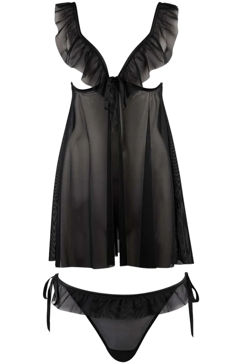 Boîte à Désir Untie Me Babydoll & Thong Boîte à Désir Untie Me Babydoll & Thong