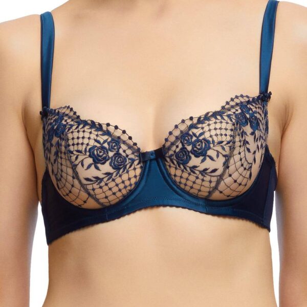 Julies Roses Underwire Bra, Size UK 32DD