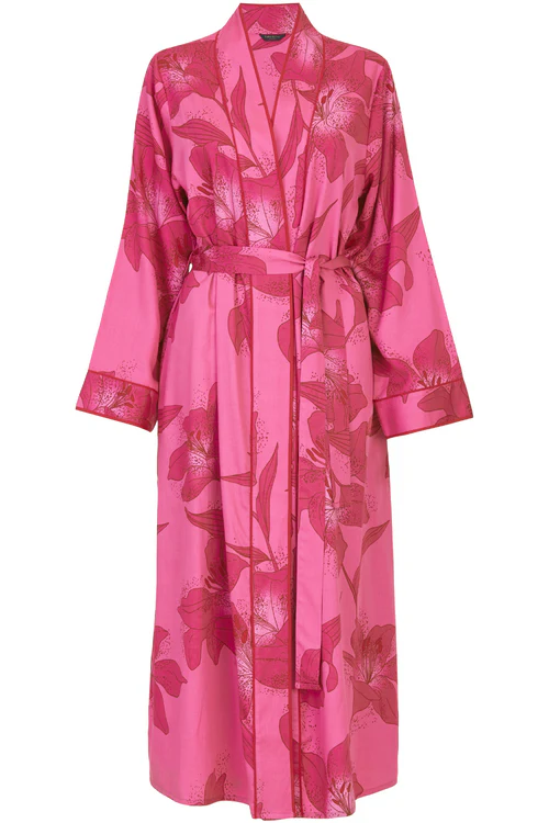 Covent Garden Floral Print Dressing Gown Covent Garden Floral Print Dressing Gown