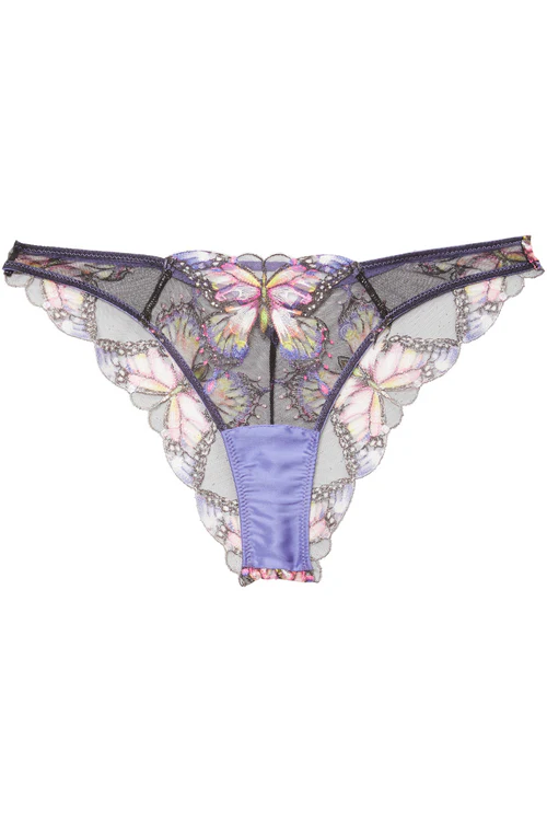 Butterfly Embroidery Cheeky Brief Butterfly Embroidery Cheeky Brief
