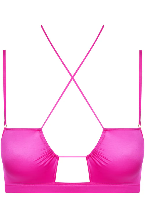 French Kiss Bralette Pink French Kiss Bralette Pink